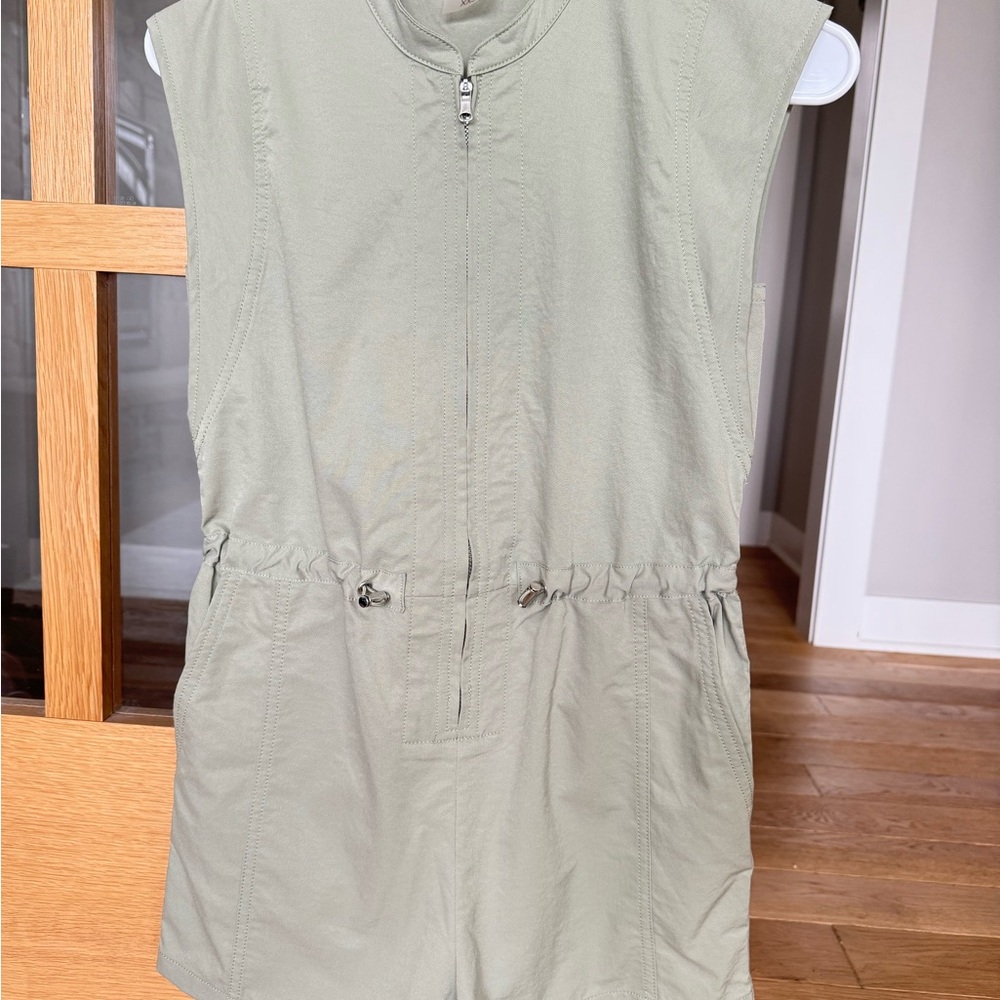 Sleeveless Light Green Calia Romper